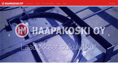 Desktop Screenshot of hmhaapakoski.fi